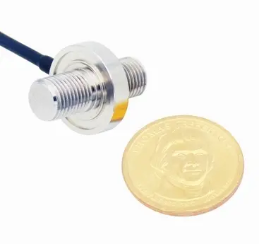 miniature threaded in line load cell LCM200
