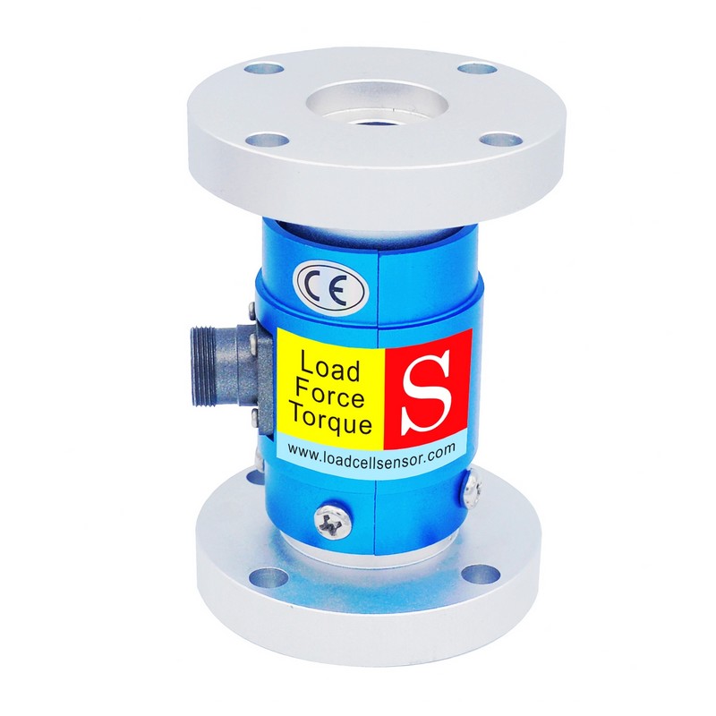 Hollow flange to flange reaction torque sen...