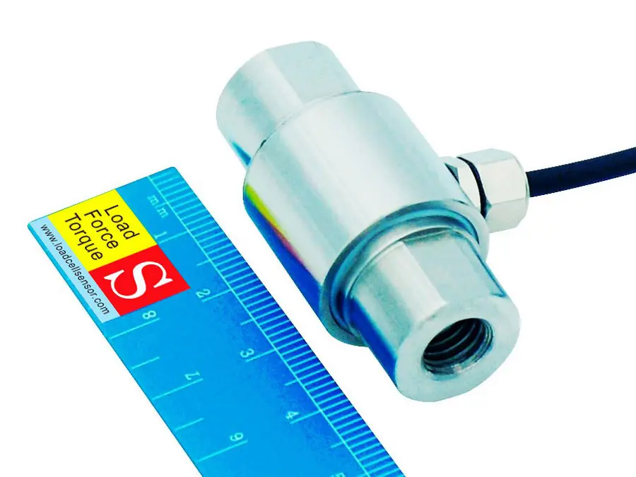 miniature force sensor with female thread