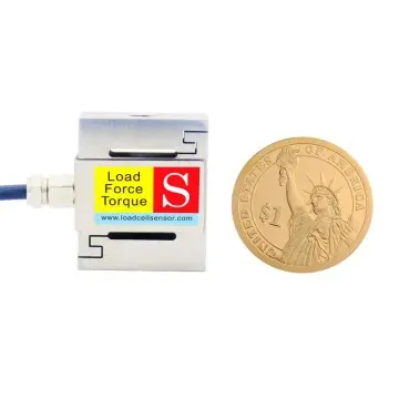 Miniature Force Cell 0-500N S-type Tension Compression Load Cell