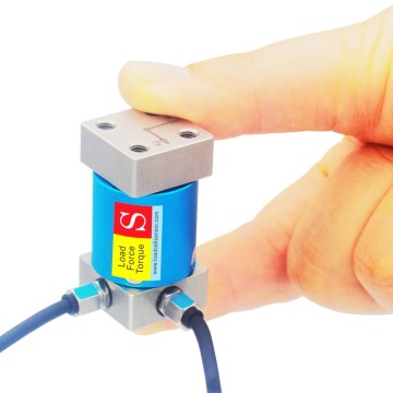 Miniature Flanged 2D Load Cell 0-1kN Biaxial Force Sensor