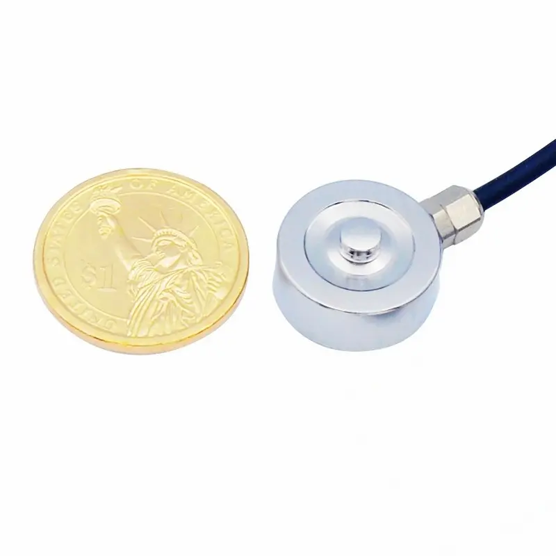 Miniature button type compression load cell 0-500kg