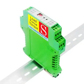 DIN Rail Mount Load Cell Signal Condi...