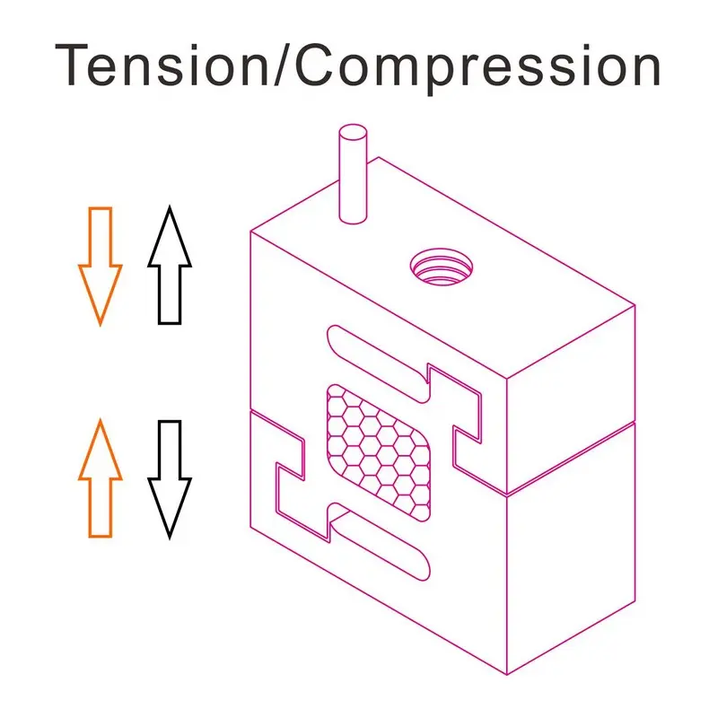 tension and compression force measurement load cell