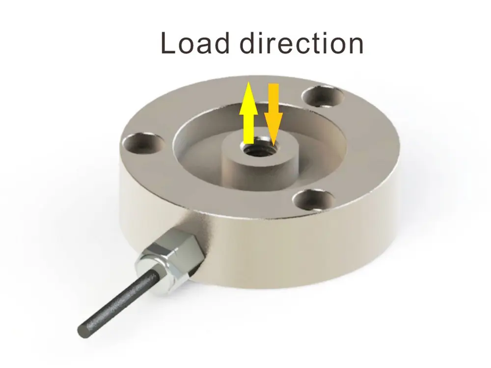 low profile compression load cell