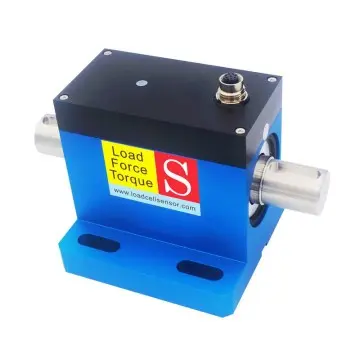 Shaft-to-shaft rotary torque sensor with angle measurement