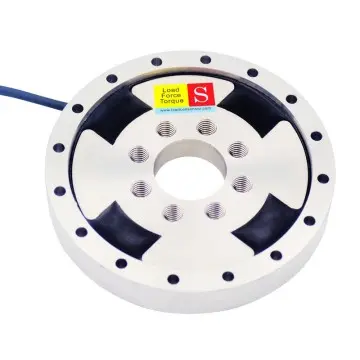 Low profile thru hole reaction torque...