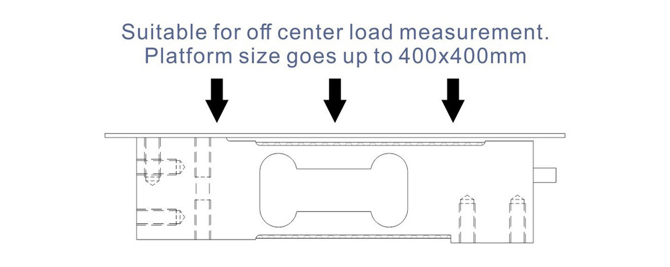 load cell sensor for weight measurement