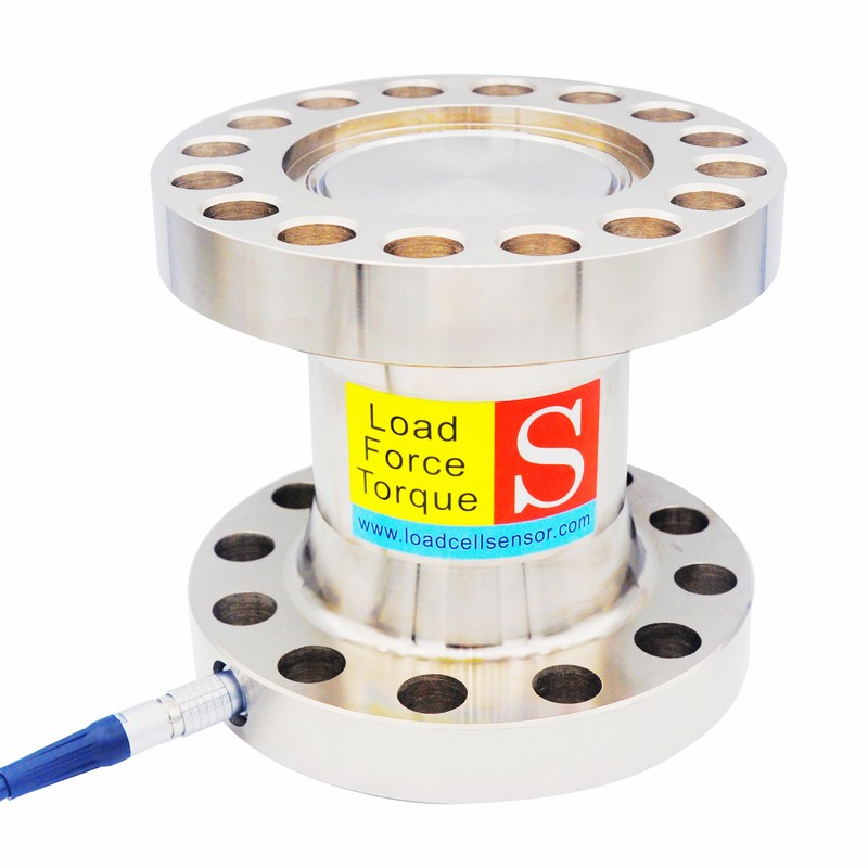 Flange column high-capacity load cell 500t ...