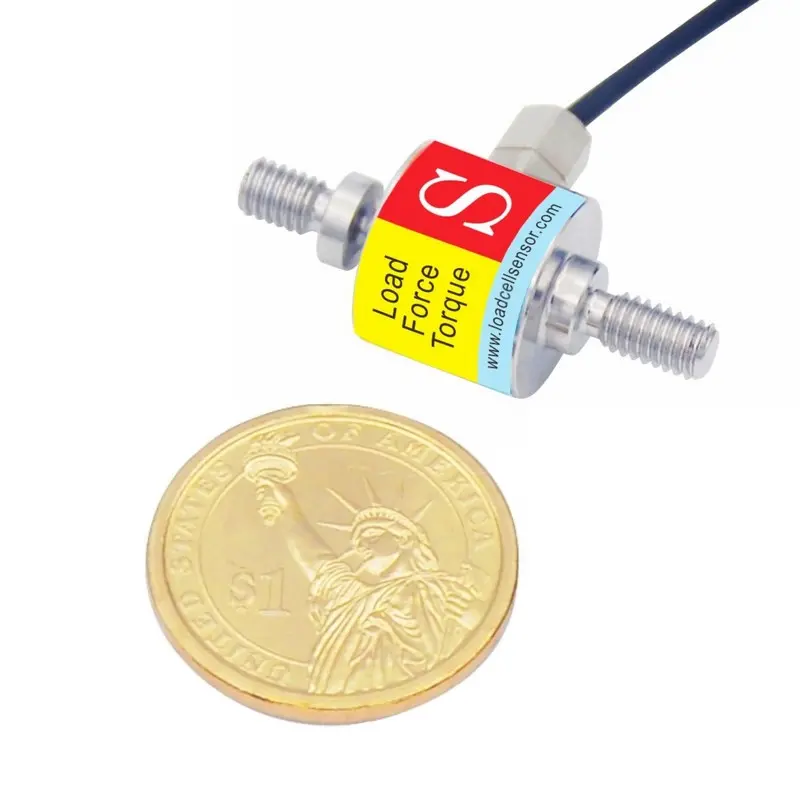 M4 threaded inline rod end force sensor 0-1000N