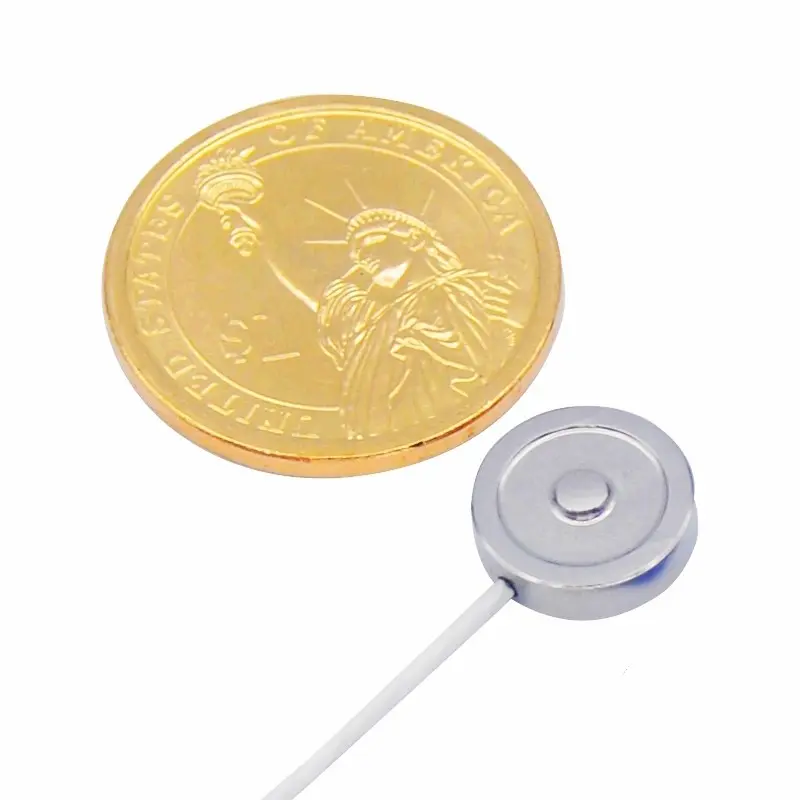 Thin Force Sensor 0-100kg Miniature Compression Load Cell