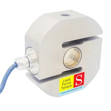 Hermetically sealed S type load cell 0-7500kg force measurement sensor