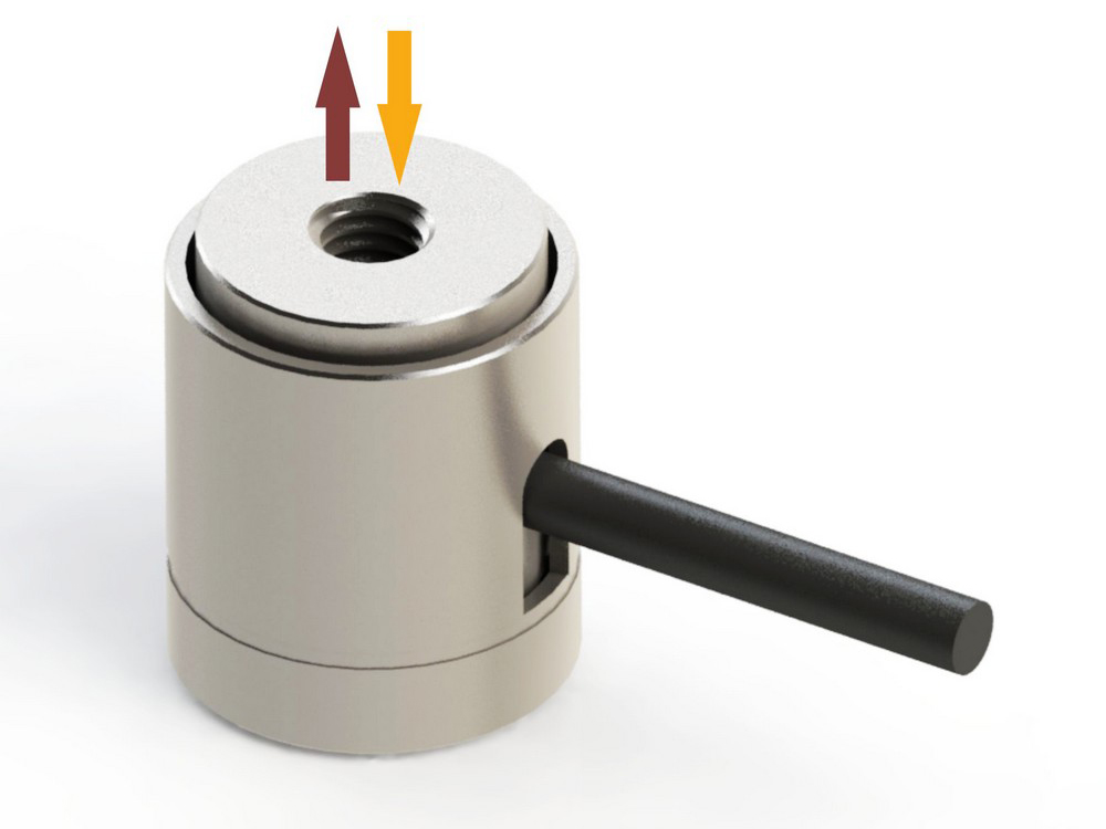 micro tension compression force sensor