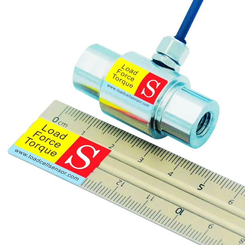 Miniature tension compression load cell wit...