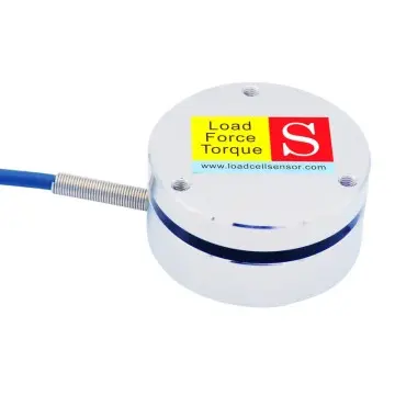 Force pressure sensor 0-10kN Flat load cell