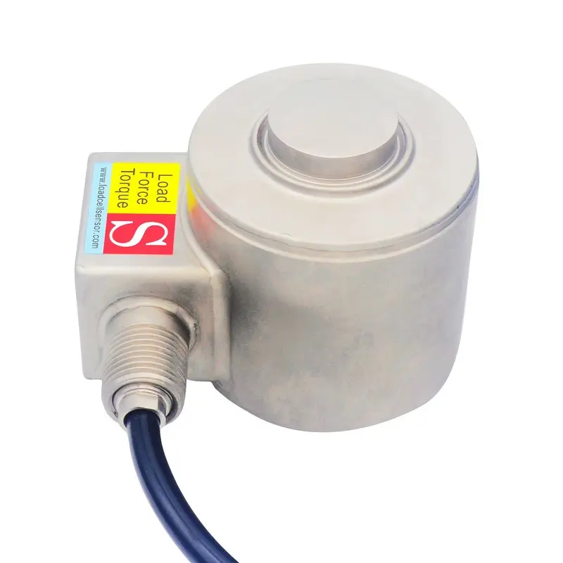 High precision column type compression load cell 0-100ton