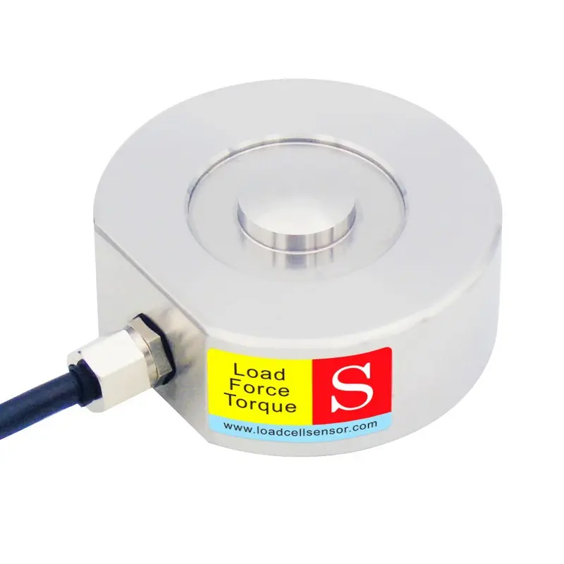 Low profile compression load cell 0-1...