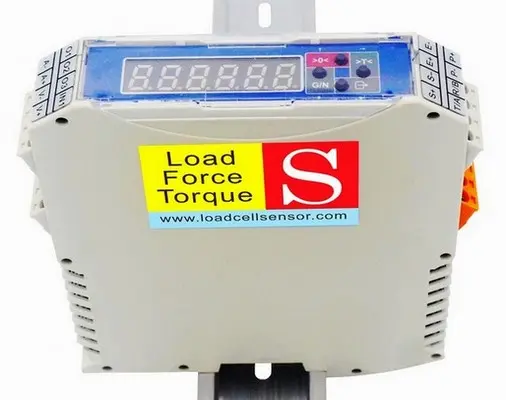 DIN rail load cell transmitter