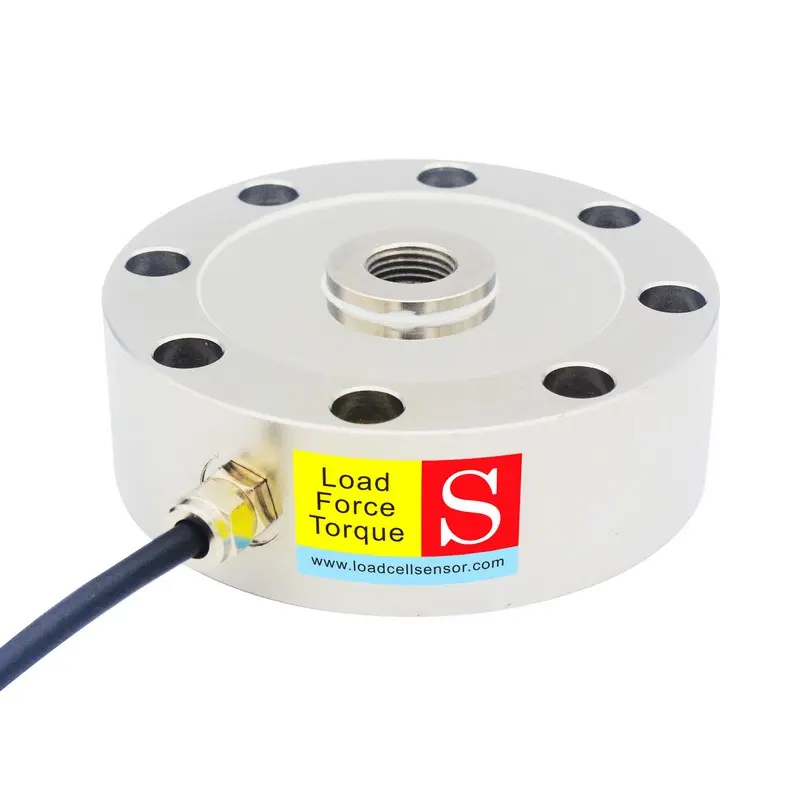 compression load cell with built-in amplifier